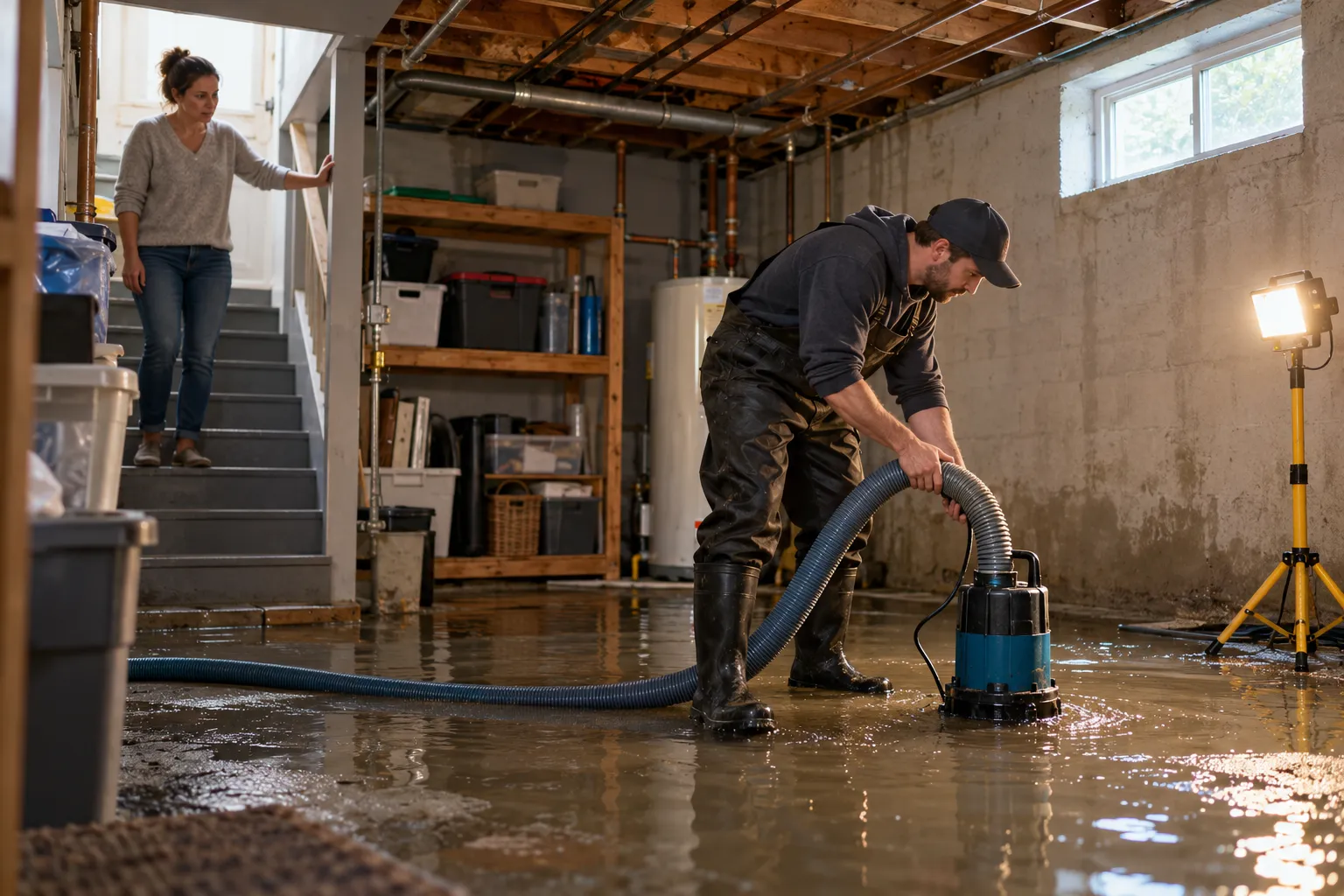 Homes in the San Joaquin Valley area served by local water damage providers