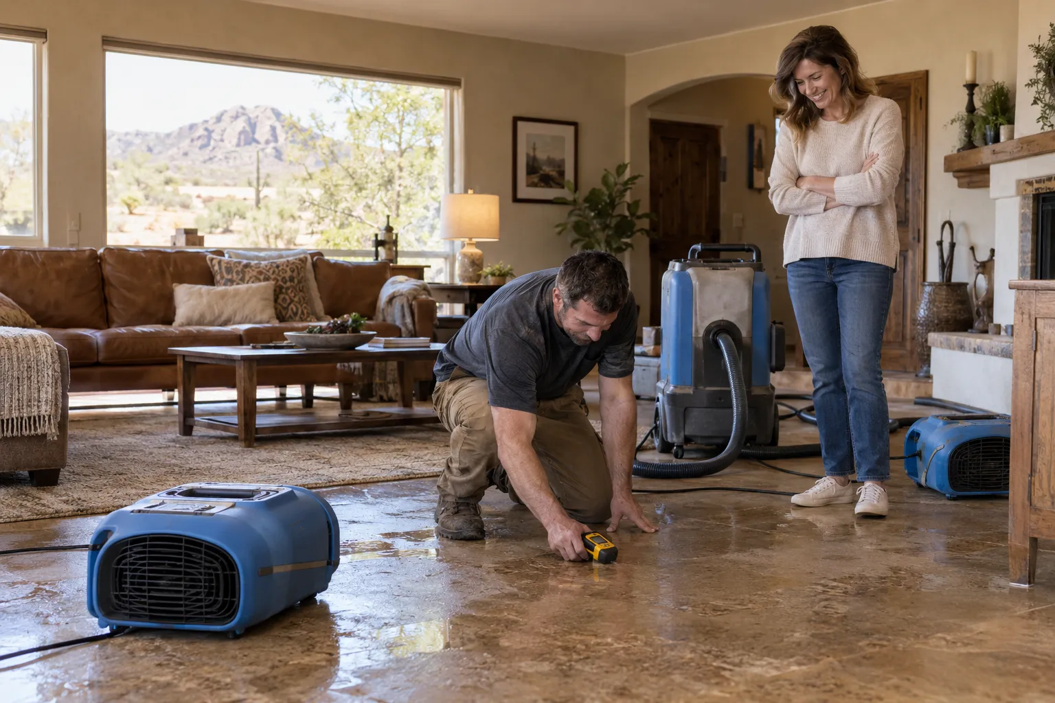 Water Extraction & Structural Drying in Stockton, CA